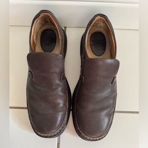 Alpine Brown Leather Loafers Slip-Ons